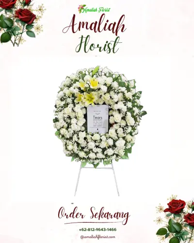 Krans Bunga Duka Cita di Wanadadi
